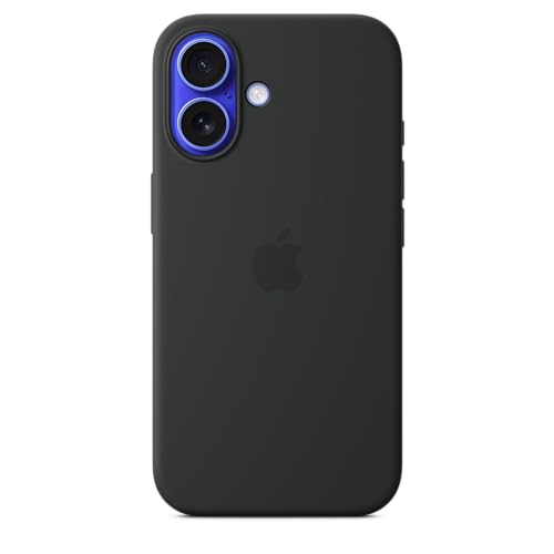 Apple Iphone 16 Silicone Case With Magsafe And Camera Control - Black ​​​​​​​