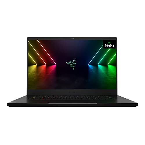 Razer Blade 15 Gaming Laptop: Nvidia Geforce Rtx 3080 Ti - 12Th Gen Intel 14-Core I9 Cpu - 15.6” 4K Uhd 144Hz - 32Gb Ddr5 Ram, 1Tb Pcie Ssd - Windows 11 - Cnc Aluminum - Chroma Rgb - Thunderbolt 4