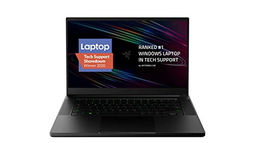 Razer Blade 15 Base Gaming Laptop 2020: Intel Core I7-10750H 6-Core, Nvidia Geforce Gtx 1660 Ti, 15.6' Fhd 1080P 144Hz, 16Gb Ram, 256Gb Ssd, Cnc Aluminum, Chroma Rgb Lighting, Thunderbolt 3, Black