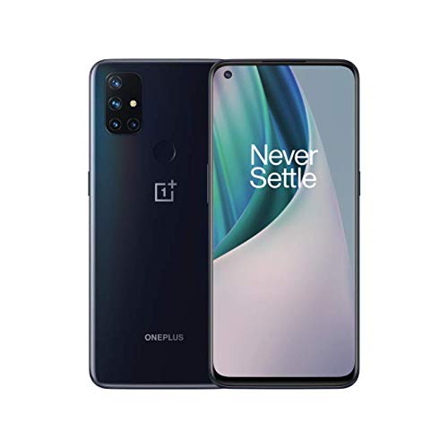 Oneplus Nord N10 5G, Euro 5G /Global 4G Lte, International Version (No Us Warranty), Midnight Ice 128Gb, 6Gb - Gsm Unlocked (T-Mobile, At&Amp;T, Metro) - 64Gb Sd Bundle