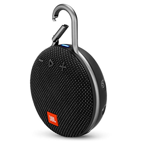 Jbl Clip 3, Black - Waterproof, Durable &Amp; Portable Bluetooth Speaker - Up To 10 Hours Of Play - Includes Noise-Cancelling Speakerphone &Amp; Wireless Streaming