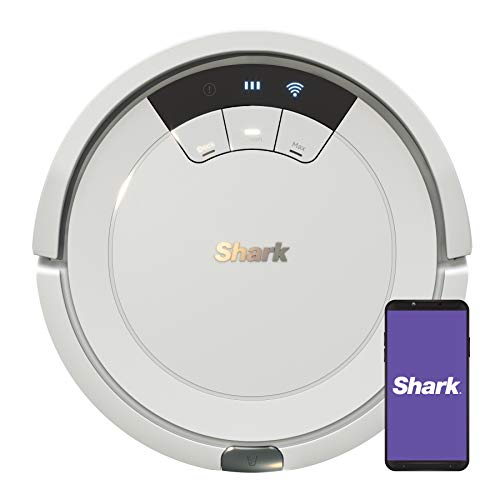 Shark Av752 Ion Robot Vacuum, Tri-Brush System, Wifi Connected, 120 Min Runtime, Works With Alexa, Multi Surface Cleaning, White