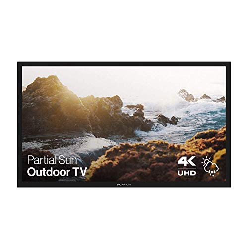 Furrion Aurora - Partial Sun Series 43-Inch Weatherproof 4K Ultra-High Definition Led Outdoor Television With Auto-Brightness Control For Outdoor Entertainment - Fdup43Cbr