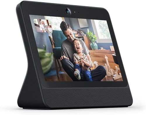 Meta Portal - Smart Video Calling For The Home With 10” Touch Screen Display - Black