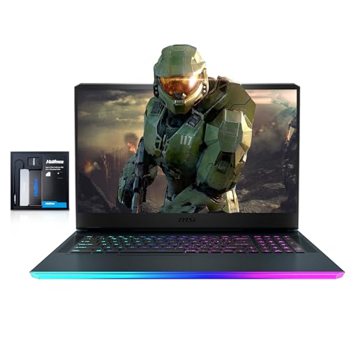 Msi Ge76 Raider 17.3' Fhd 144Hz Gaming Laptop, Intel I7-12700H, 64Gb Ram, 2Tb Ssd, Geforce Rtx 3060, Rgb Kb, Numpad, Fhd Webcam, Vr-Ready, Wi-Fi 6, Win 11 Pro, Grey, 128Gb Hotface Extension Set