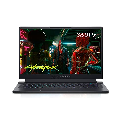 Alienware X15R1 Gaming Laptop - 15.6-Inch Fhd (1920X1080) 360Hz 1Ms Display, Intel Core I7-11800H Processor, 16Gb Ddr4 Ram, 1Tb Ssd, Nvidia Geforce Rtx 3070 Ddr6 Graphics, Windows 11 Home- Lunar Light