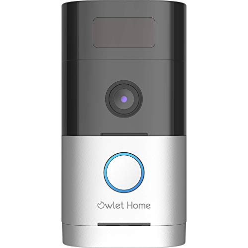 Owlet Home | Wifi Smart Video Doorbell, 1080P, Advanced Motion Detection, Real 2-Way Audio, Color Night Vision, 180° Wide Angle, Voice Message, Ai Enabled,Pre-Installed 32G Sd Card,No Monthly Fee
