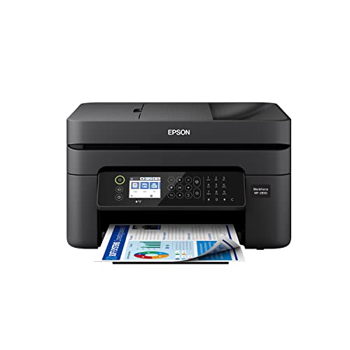 Epson Workforce Wf-2930 Wireless All-In-One Printer With Scan, Copy, Fax, Auto Document Feeder, Automatic 2-Sided Printing And 1.4' Color Display