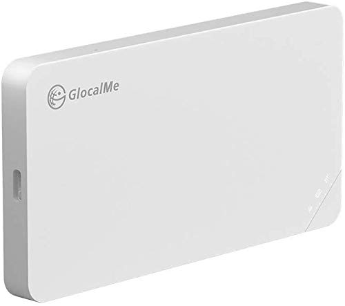 Glocalme U3 Mobile Hotspot,Wireless Portable Wifi For Travel In 140+ Countries,No Sim Card Needed,Smart Local Network Auto-Selection,High Speed Wifi With Us 8Gb &Amp; Global 1Gb Data, Pocket Wifi (White)