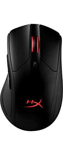 Hyperx Pulsefire Dart - Wireless Rgb Gaming Mouse, Software-Controlled Customization, 6 Programmable Buttons, Qi-Charging Battery Up To 50 Hours - Pc, Ps4, Xbox One Compatible