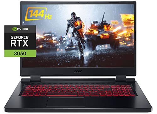 Acer 2022 Nitro 5 17.3' Fhd Ips 144Hz Gaming Laptop, 12Th Intel I5-12500H(12 Core, Up To 4.5Ghz), Geforce Rtx 3050, 32Gb Ram 1Tb Pcie Ssd, Backlit Kb, Thunderbolt 4, Windows 11, W/Gm Accessories