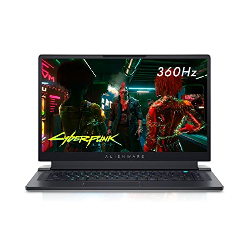 Alienware X15 R1 Vr Ready Gaming Laptop - 15.6 Inch 360Hz Fhd 1080P Display, Nvidia Geforce Rtx 3070, Intel Core I7-11800H (11Th Gen), 16Gb Ddr4 Ram, 1Tb Ssd, Wi-Fi 6, Windows 11 Home - Lunar Light