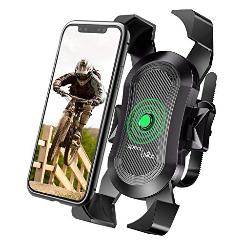 Cell Phone Holder For Bike Handlebar - Compatible With Universal Smartphone - Premium Grade Mount For Sport Bicycles And Motorcycles - Anti Shake And Safe For Bumpy Road Ways 