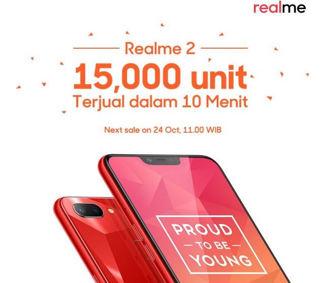 Realme 2 Breaks All Records In Indonesia