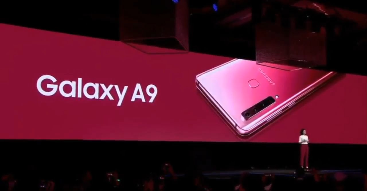 4X Fun Is Samsung A9 With World'S First Quad Camera