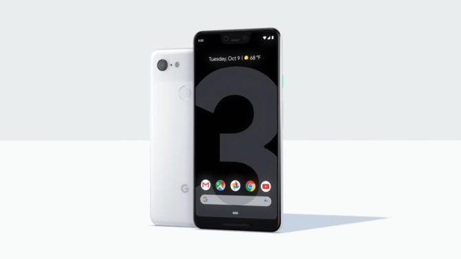 A Promotion Photo Of Google Pixel 3