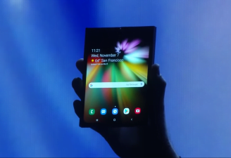 samsung's foldable smartphone