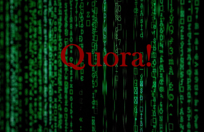 An image of Quora logo with background, Quora data breach