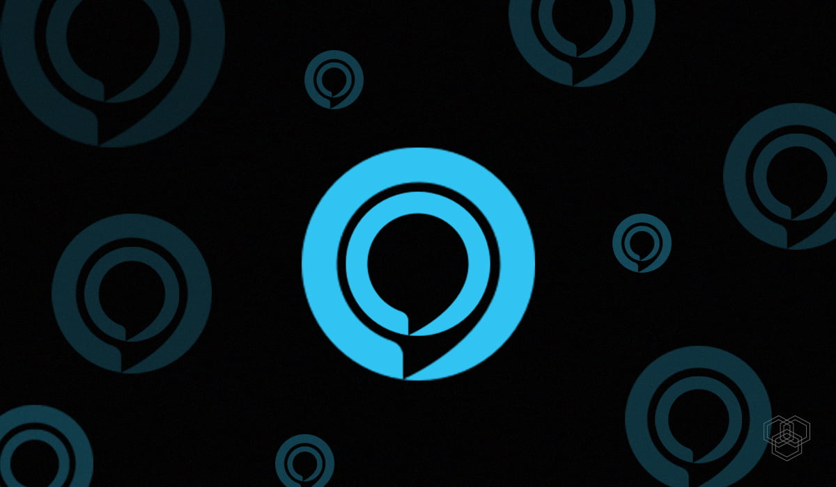 A design with Alexa icon