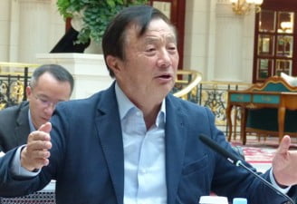 huawei ceo in a press conference