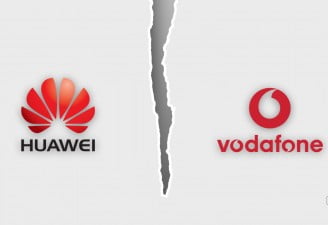 vodafone stops using huawei products