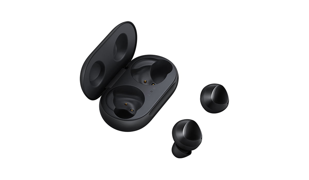 An Image Of Galaxy Buds By Samsung