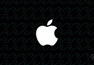 An illustration of Apple logo