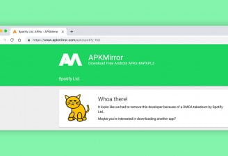 A screenshot of APK Mirror website