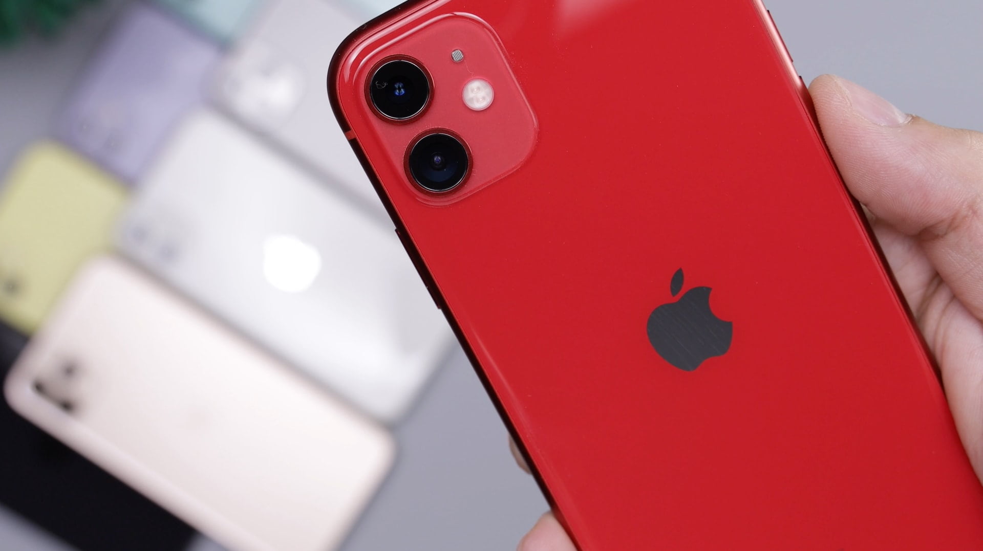 iPhone 11 in RED