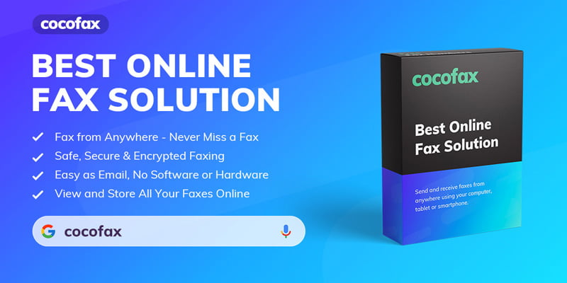 Cocofax Best Online Fax Solution