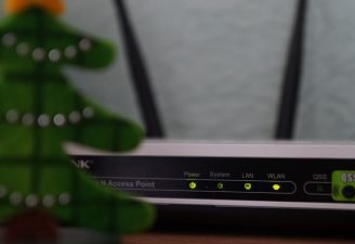 A Wi-Fi router