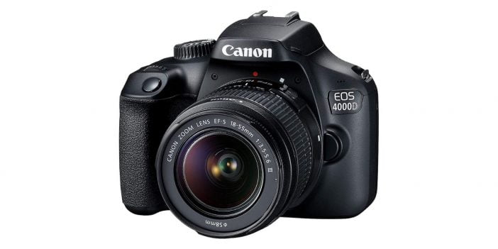 Canon Eos 4000D Dslr Camera