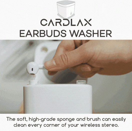 An Image Of Cardlax Earbuds Washer
