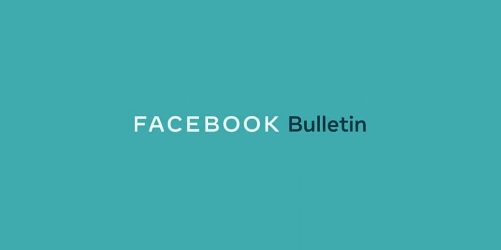 Facebook Bulletin
