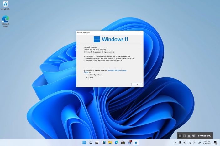 Windows 11 Leaked Version