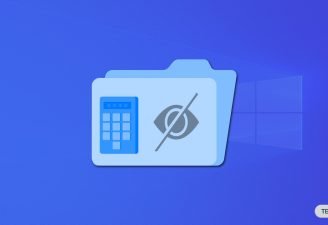 An animated form of file explorer icon featuring Start menu and hide icon