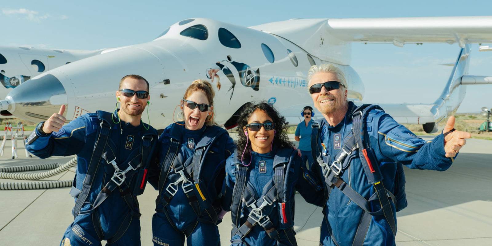 Virgin Galactic Launches Billionaire Richard Branson To Space In A Historic Space Flight With Crew