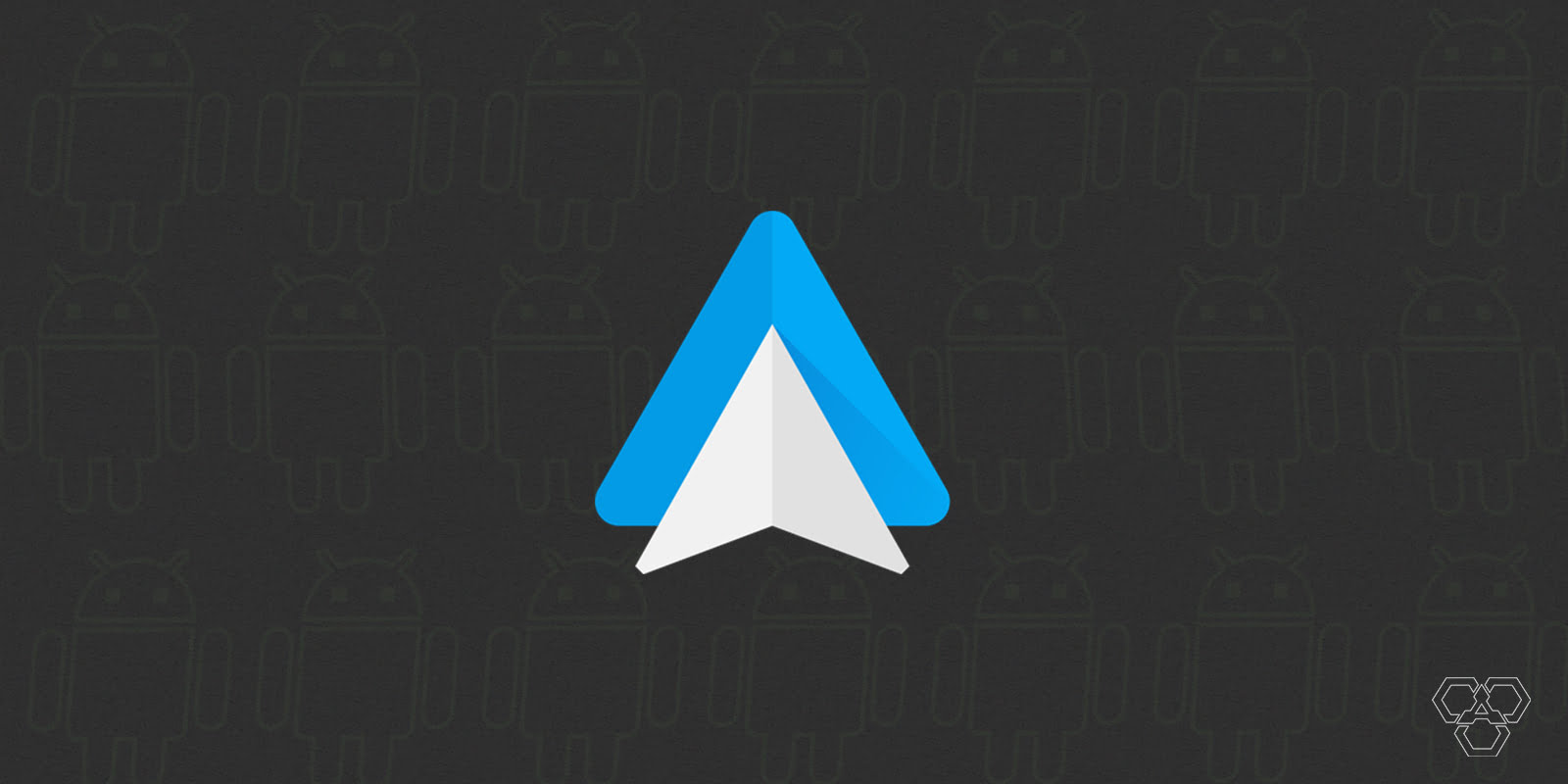 Screenshot of logo of Android Auto app