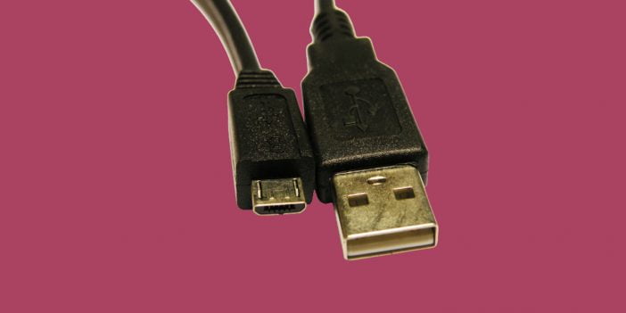 An Image Of Usb Port