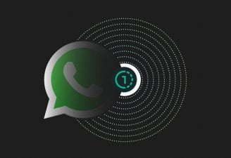 WhatsApp View Once feature logo