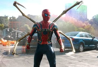 Spider Man in Iron Spider Suit