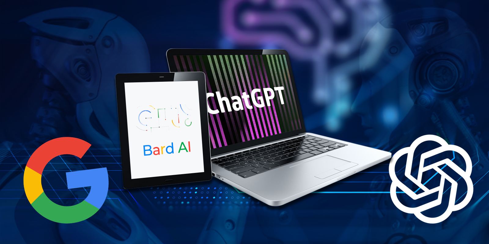 Google Bard AI, a competitor to new Bing with ChatGPT
