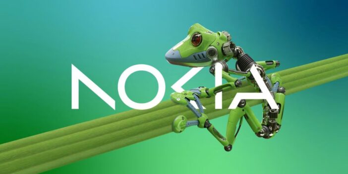 Nokia New Logo With A Robot Frog