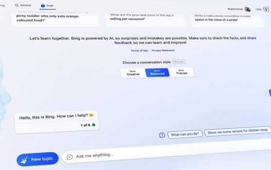 Bing AI Chat new personalities features